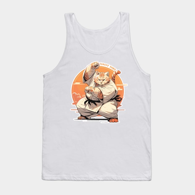 Paws of Fury Tank Top by Witchy Whisker Wonderland